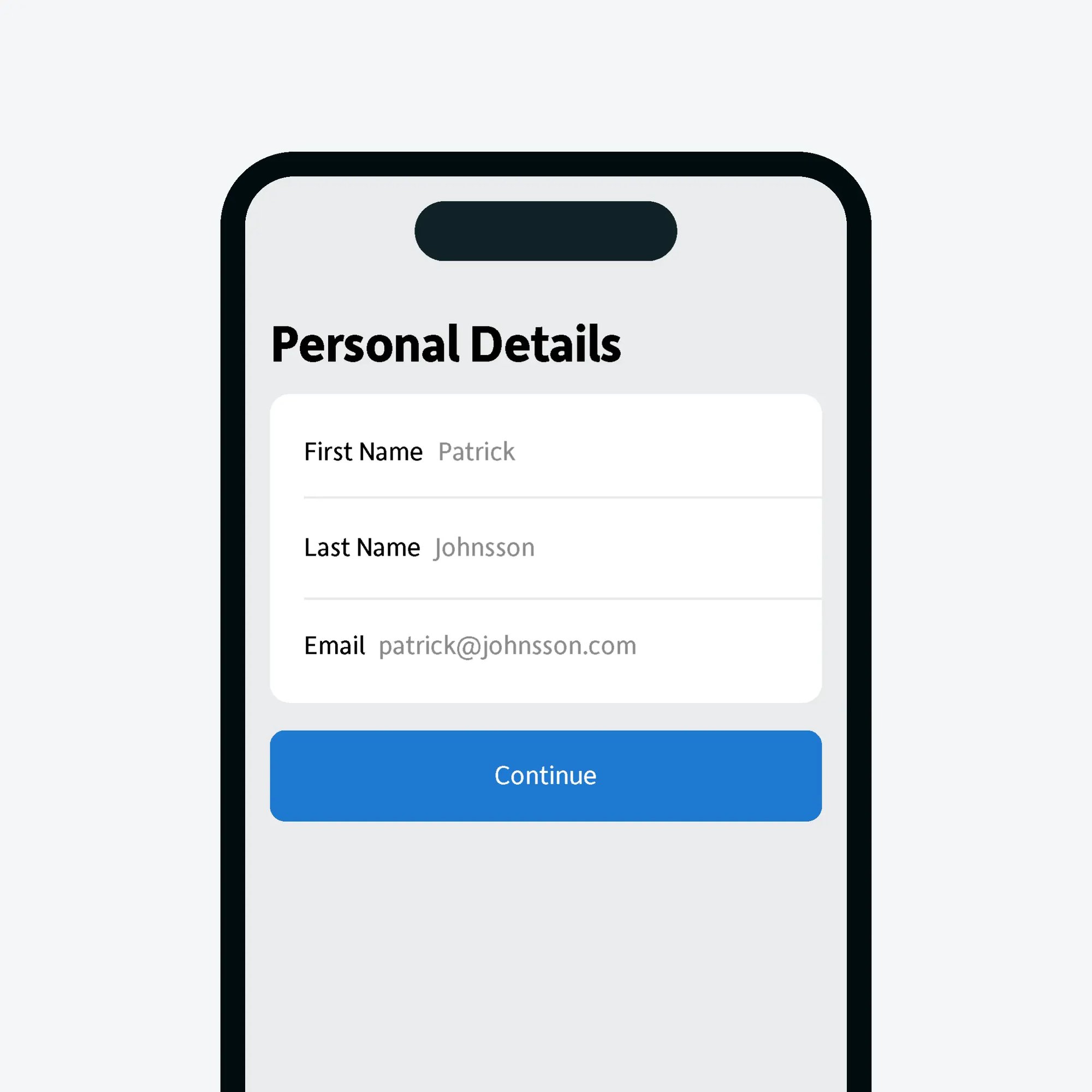 Sitoo personal enrolment